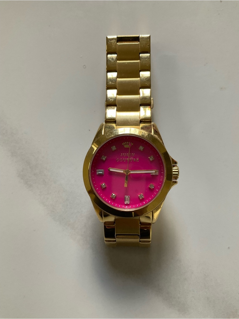 Juicy Couture Women's Watch with Pink Dial